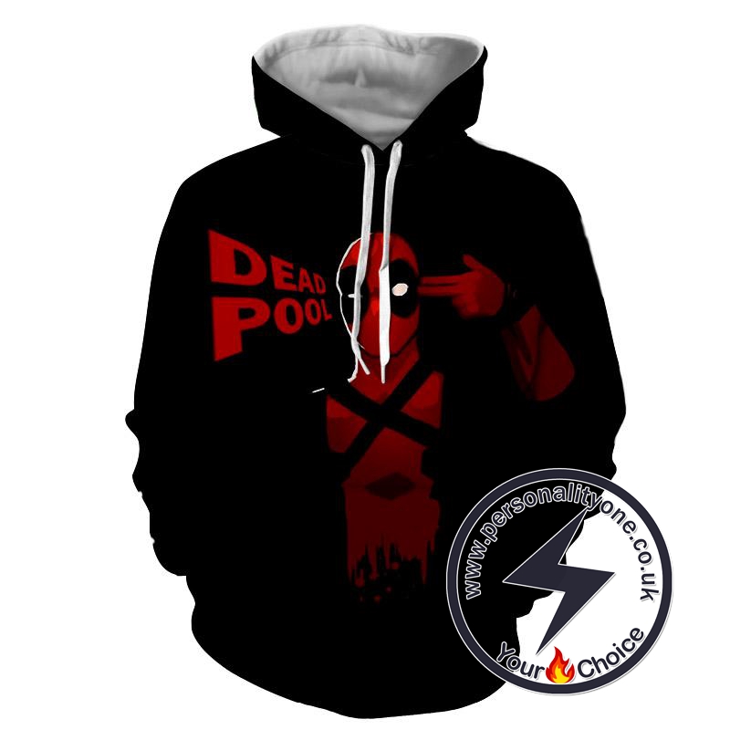 Deadpool - Deadpool 3D - Hoodies
